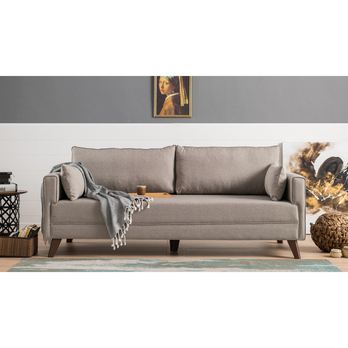 Pohovka BELLA SEAT III krémová, 3-sedák 1