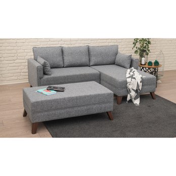 Sedací souprava BELLA SOFT pravá, šedá 3
