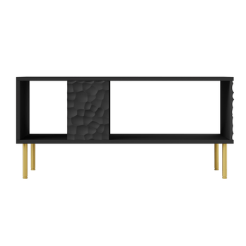 Konferenční stolek BELLIT černá/zlatá 2