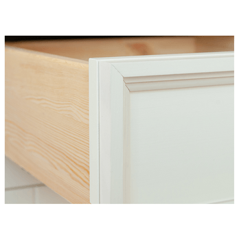 Vitrína BELLU 2D ořech/bílá 5