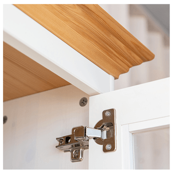 Vitrína BELLU 2D přírodní/bílá 6