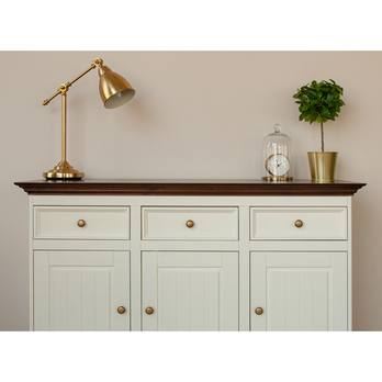 Komoda BELLU 3.3 ořech/bílá 2