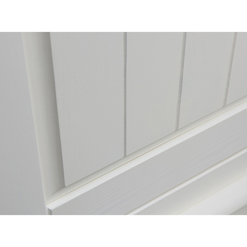 Komoda BELLU 3D ořech/bílá 5