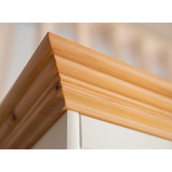 Komoda BELLU 4.3 borovice/bílá 7