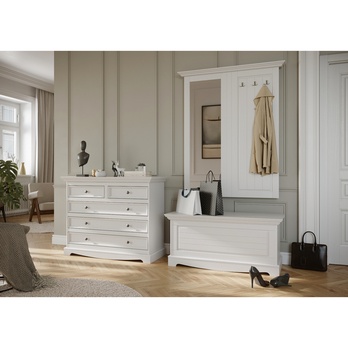 Truhla BELLU bílá 4