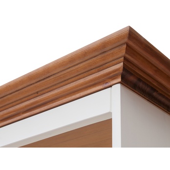 Regál BELLU dub/bílá 2