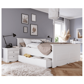 Noční stolek BELLU bílá 1