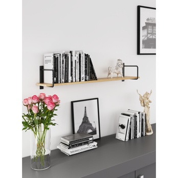 Podpěra police BELT černá, 2 ks 1