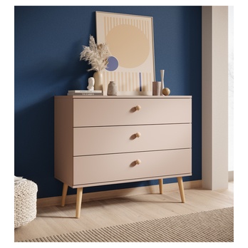 Komoda BENI kávová 1