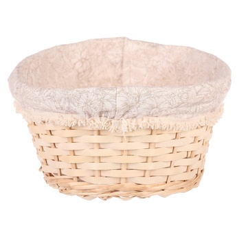 Košík s látkou BENNIE šířka 29 cm 3