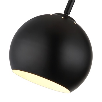 Stojací lampa BENNO černá 3
