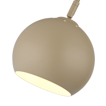 Stojací lampa BENNO písková 3
