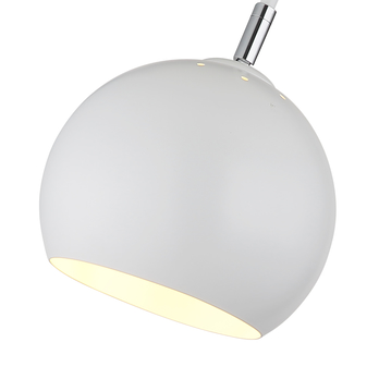 Stojací lampa BENNO bílá 3