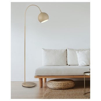 Stojací lampa BENNO písková 1