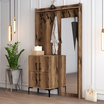 Předsíňová sestava BERLIN 1 ořech 1