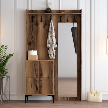 Předsíňová sestava BERLIN 1 ořech 2