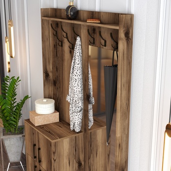 Předsíňová sestava BERLIN 1 ořech 4