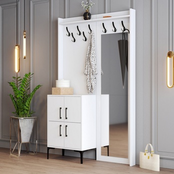 Předsíňová sestava BERLIN 1 bílá 1