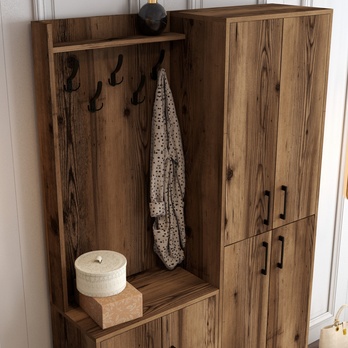 Předsíňová sestava BERLIN 2 ořech 4