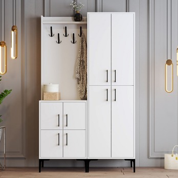 Předsíňová sestava BERLIN 2 bílá 2