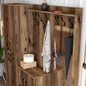 Předsíňová sestava BERLIN 3 ořech 4