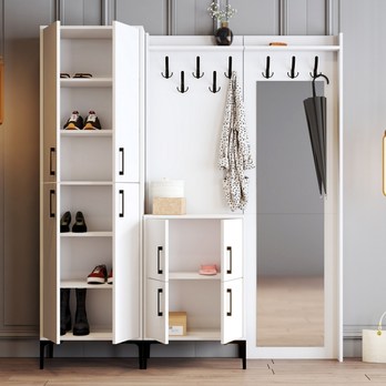 Předsíňová sestava BERLIN 3 bílá 3