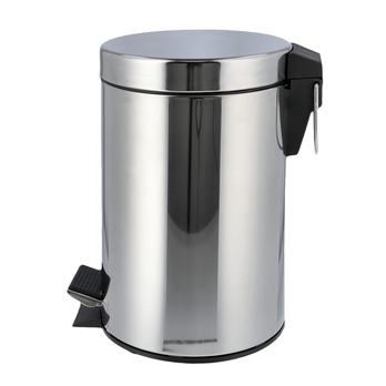 Koupelnový koš BERLIN nerez/plast, 3 l 3