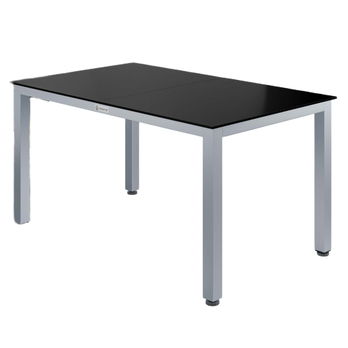 Zahradní stůl BERN 6 stříbrná/černá 1