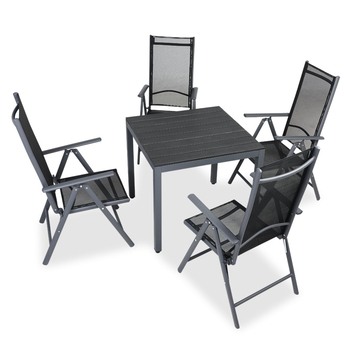 Zahradní set BERN antracitová 1