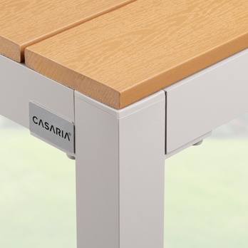 Zahradní set BERN světle šedá/přírodní 11