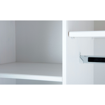 Šatní skříň BERNIAN I bílá, šířka 104 cm 7