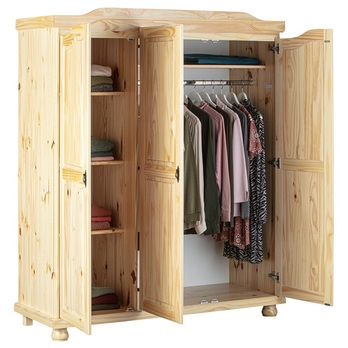 Šatní skříň BERNIAN II borovice, šířka 150 cm 4