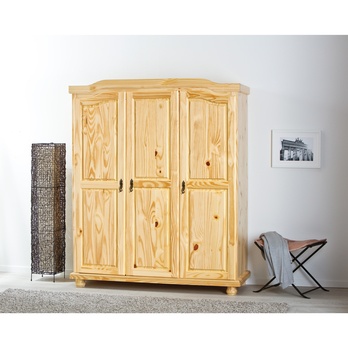Šatní skříň BERNIAN II borovice, šířka 150 cm 1