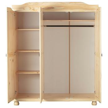 Šatní skříň BERNIAN II borovice, šířka 150 cm 2