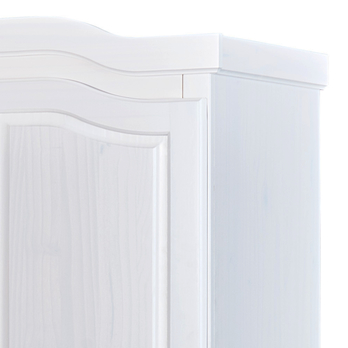Šatní skříň BERNIAN II bílá, šířka 150 cm 4