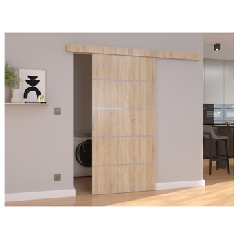 Posuvné dveře BIELLA 106 dub sonoma, 106x205 cm 1