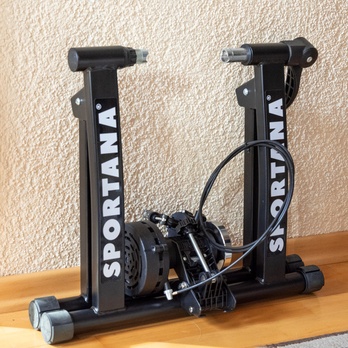 Trenažér na kolo BIKE černá 2