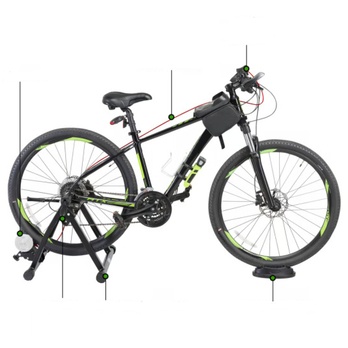 Trenažér na kolo BIKE černá 12