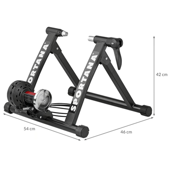 Trenažér na kolo BIKE černá 14
