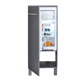 Spodní skříňka na lednici BILBERRY antracitová 2