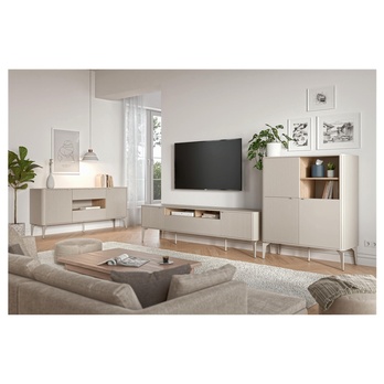 TV komoda BILECA RTV-2 kašmírová/dub cremona 1