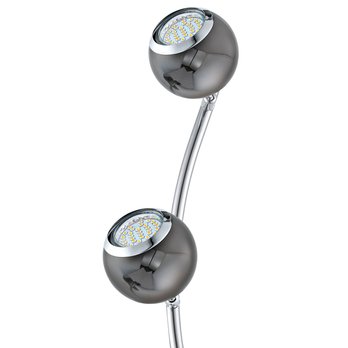 Bodové LED svítidlo BIMEDA 3 černý nikl/chrom 1