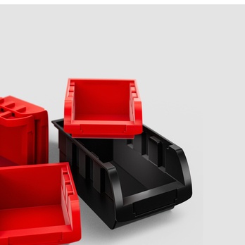 Nástěnka na nářadí s boxy BIN 1 černá/červená 5