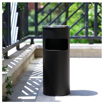 Venkovní odpadkový koš BIN černá 1