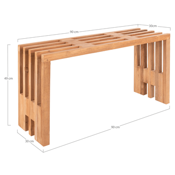 Lavice  BINADURM II teak 5