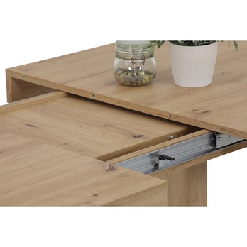 Jídelní set BIRGER I dub artisan/antracitová 10