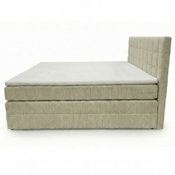 Postel s matrací a topperem BIRNA 2 BK béžová, 120x200 cm 4