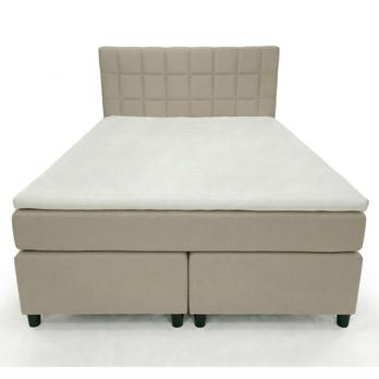 Postel s matrací a topperem BIRNA 2 BSB béžová, 140x200 cm 2