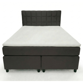 Postel s matrací a topperem BIRNA 2 BSB antracitová, 140x200 cm 2