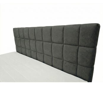 Postel s matrací a topperem BIRNA 2 BSB tmavě šedá, 160x200 cm 3